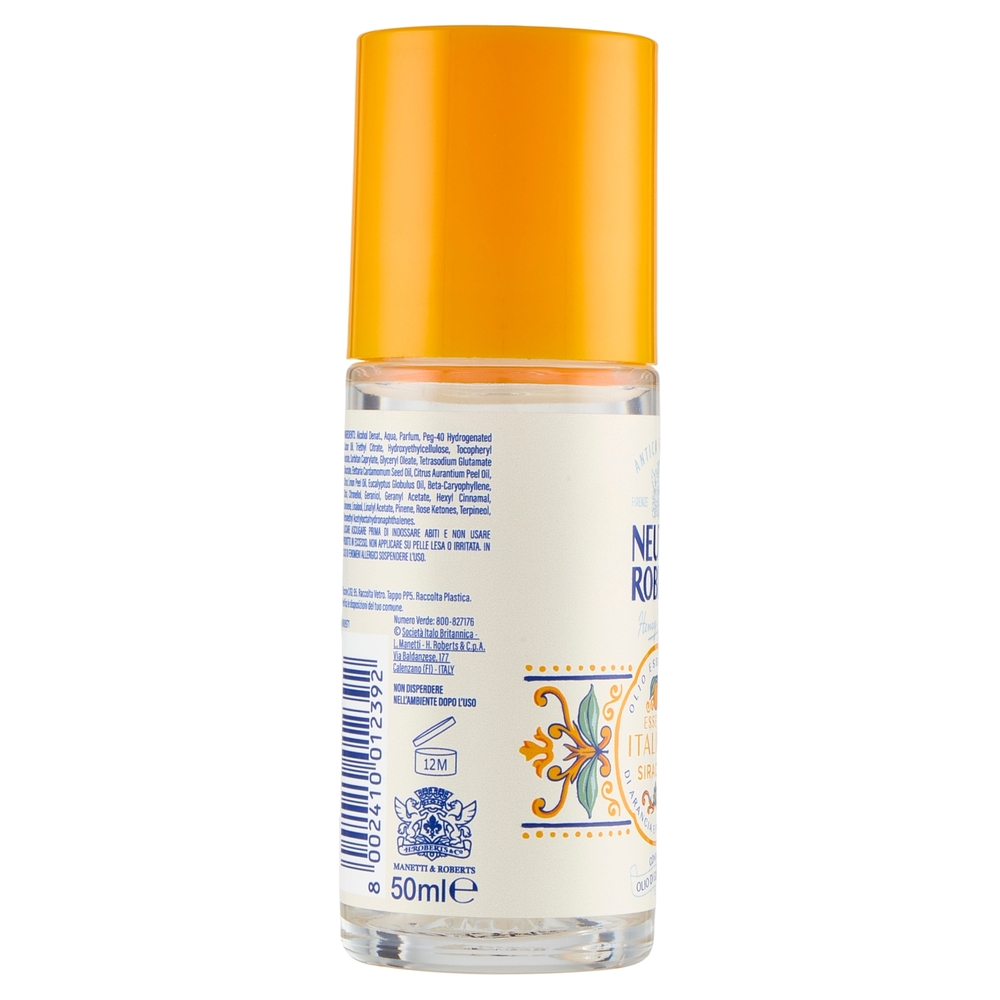 Neutro Roberts Essenze Italiane Siracusa Olio Essenziale di Arancia e Fiori di Sale 50 ml